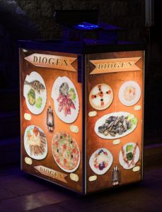 Restaurant Diogen - svjetleća reklama gea-byte.hr